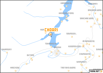 map of Choa-ri