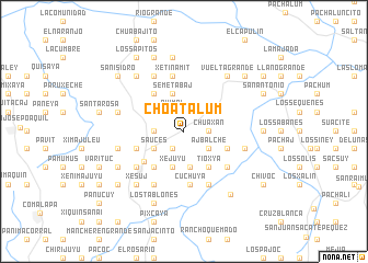 map of Choatalum