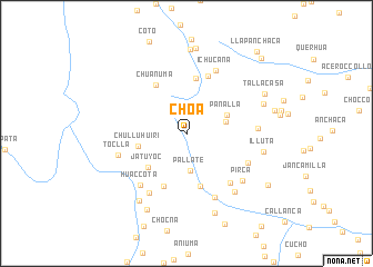 map of Choa