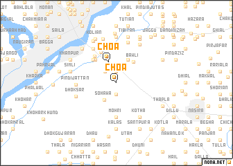 map of Choa