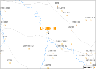 map of Chobana