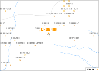 map of Chobana