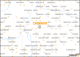 map of Chobanin