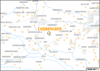 map of Chobankara