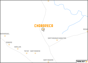 map of Chobareca