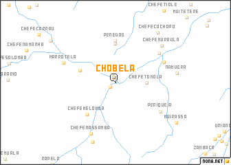 map of Chobela