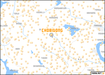 map of Chobi-dong