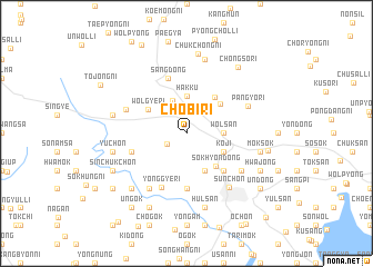 map of Chobi-ri