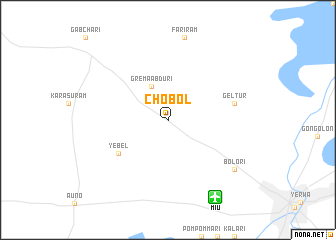 map of Chobol