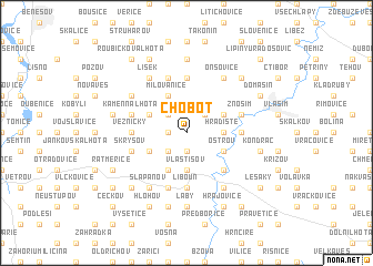 map of Chobot