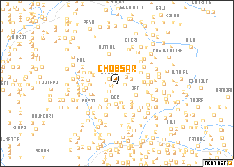 map of Chobsar
