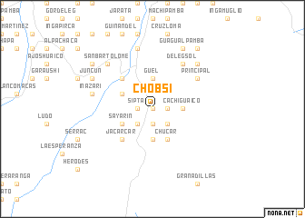 map of Chobsi