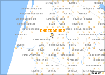 map of Choca do Mar