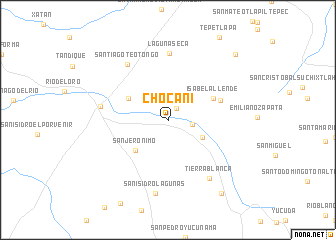 map of Chocani