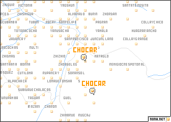 map of Chocar