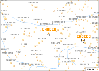map of Chocco