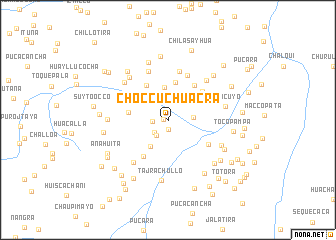 map of Choccuchuacra