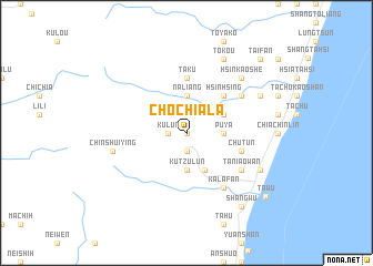 map of Cho-chia-la