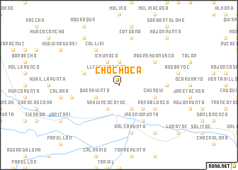 map of Chochoca