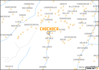 map of Chochoca