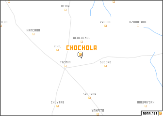 map of Chochola
