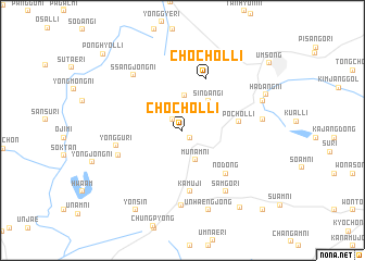 map of Choch\