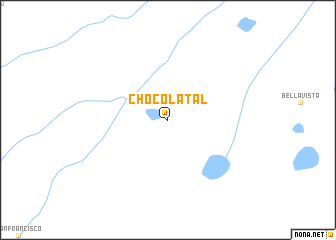 map of Chocolatal