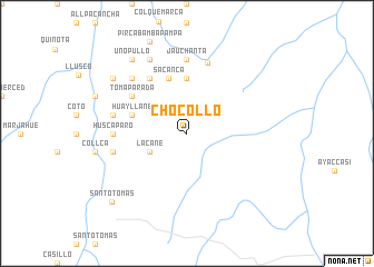 map of Chocollo