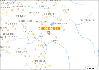map of Chocopata