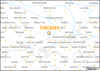 map of Chocques