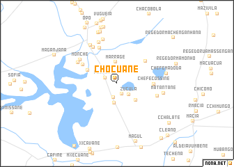 map of Chocuane