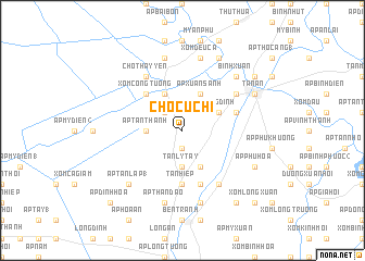 map of Chợ Củ Chi