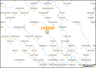 map of Chợ Ðạp