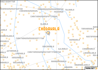 map of Chodawāla