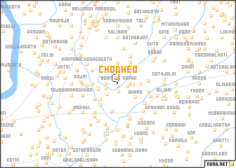 map of Chodheo