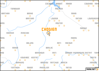 map of Chỏ Diên
