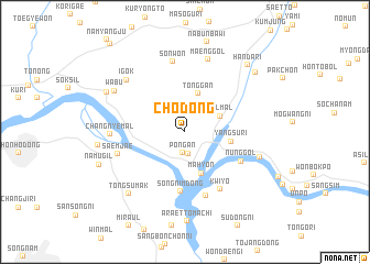 map of Cho-dong