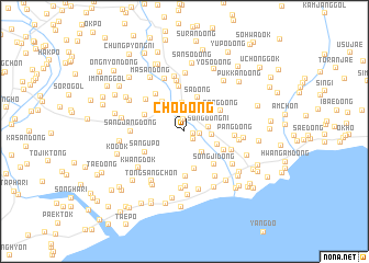 map of Cho-dong