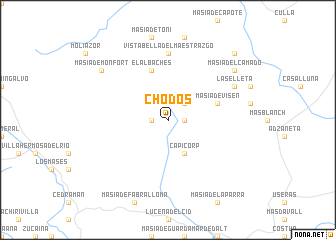 map of Chodos