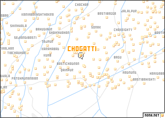 map of Chogatti