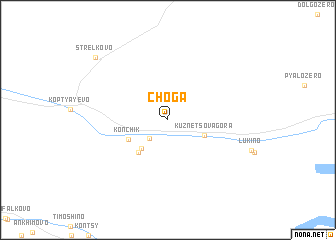 map of Choga