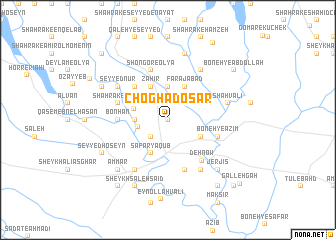 map of Choghā Dosar