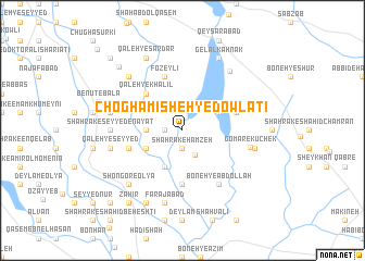 map of Choghā Mīsheh-ye Dowlatī