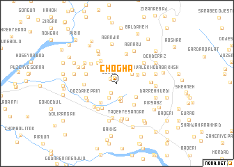 map of Choghā