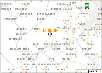 map of Chợ Giữa