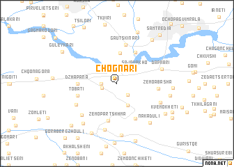 map of Chognari