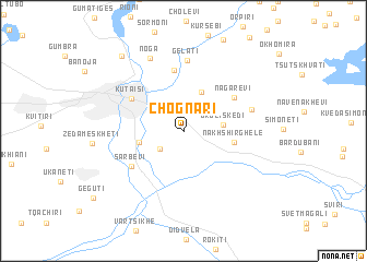 map of Chognari