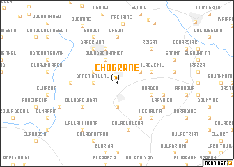 map of Chograne