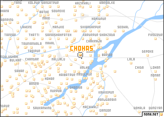 map of Chohās