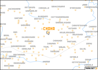 map of Choha